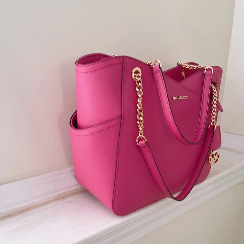 Michael Kors JST Large Chain Shoulder Bag - Picture 7 of 7